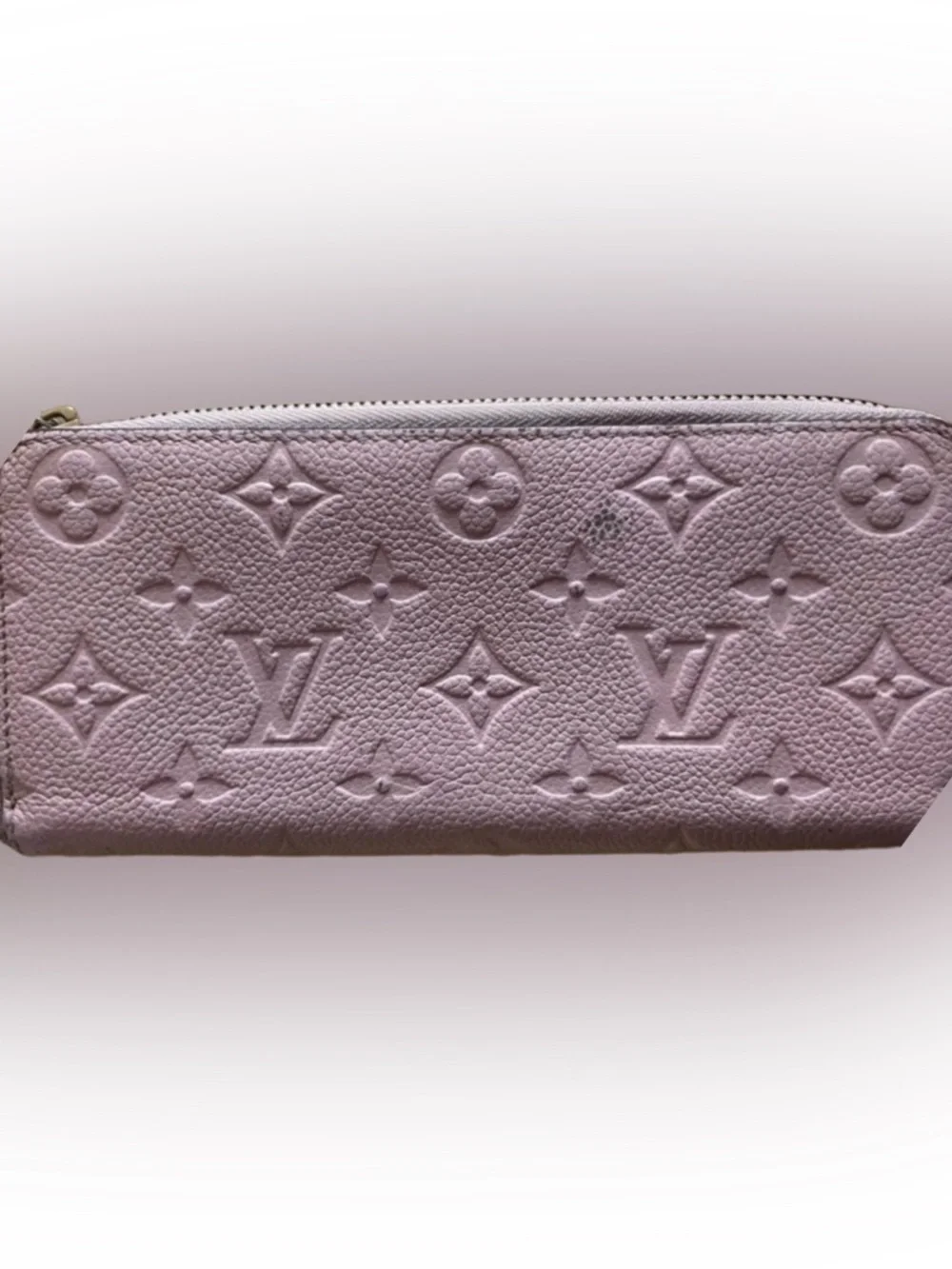 Louis Vuitton Monogram Empreinte Zippy Wallet Limited Edition Rose Poudre Pink